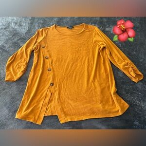 AGB Golden Long Sleeve Top